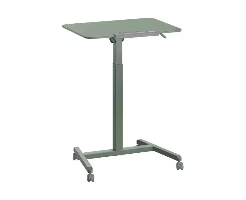 Seville Classics airLIFT Tilting Height Adjustable Mobile Desk Cart