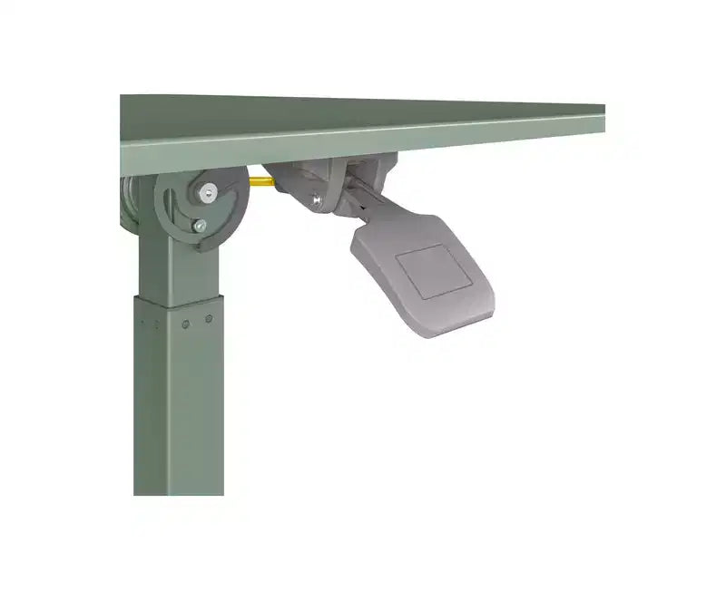 Seville Classics airLIFT Tilting Height Adjustable Mobile Desk Cart