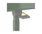 Seville Classics airLIFT Tilting Height Adjustable Mobile Desk Cart