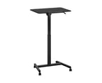 Seville Classics airLIFT Tilting Height Adjustable Mobile Desk Cart