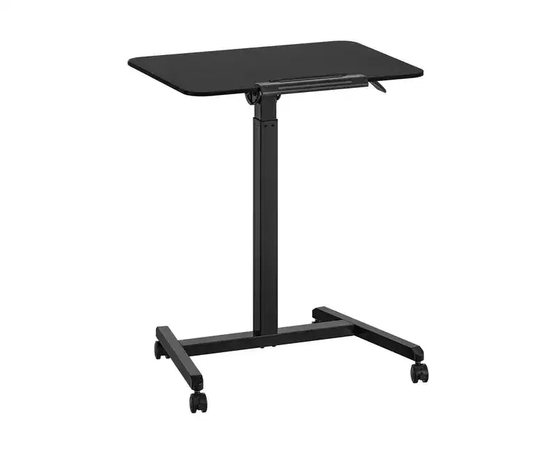 Seville Classics airLIFT Tilting Height Adjustable Mobile Desk Cart