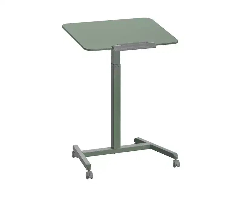Seville Classics airLIFT Tilting Height Adjustable Mobile Desk Cart