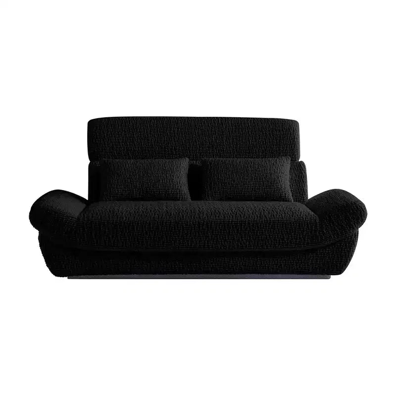 EHMKNP 2-Seater Sailboat Elliptical Sofa  High-Density Compressed Foam Luxury Living Room Couch