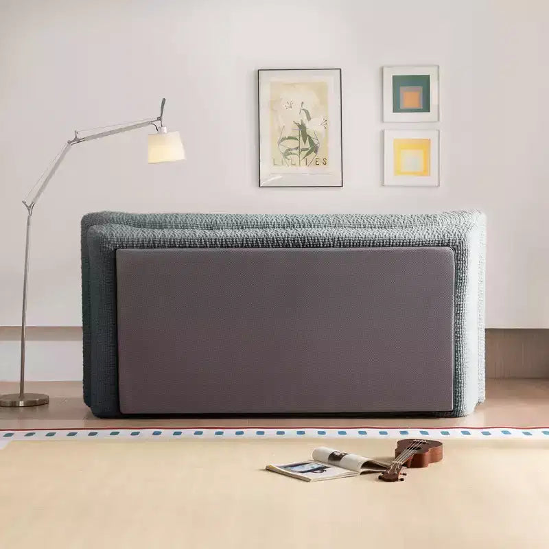 EHMKNP 2-Seater Sailboat Elliptical Sofa  High-Density Compressed Foam Luxury Living Room Couch
