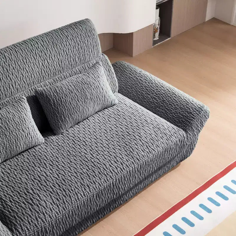 EHMKNP 2-Seater Sailboat Elliptical Sofa  High-Density Compressed Foam Luxury Living Room Couch