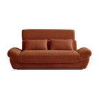 EHMKNP 2-Seater Sailboat Elliptical Sofa  High-Density Compressed Foam Luxury Living Room Couch