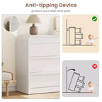 Arched 6-Drawer Dresser,47 Wide Wooden Chest with Curved Profile for Modern Bedroom, Living Room, Entryway, Nursery Storage