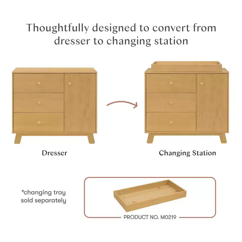 Babyletto Hudson Modern 3-Drawer Dresser