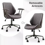 HOMLUX Sedia da Ufficio Ergonomica Moderna Tessuto Scamosciato Sedie da Scrivania per Dirigenti o Ufficio Domestico