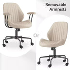 HOMLUX Sedia da Ufficio Ergonomica Moderna Tessuto Scamosciato Sedie da Scrivania per Dirigenti o Ufficio Domestico