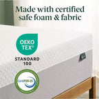 Zinus 10 Inch Green Tea Essential Memory Foam Mattress Queen, Medium Feel, Breathable Memory Foam, Certified Safe Foams & Fabric, Mattress in A Box
