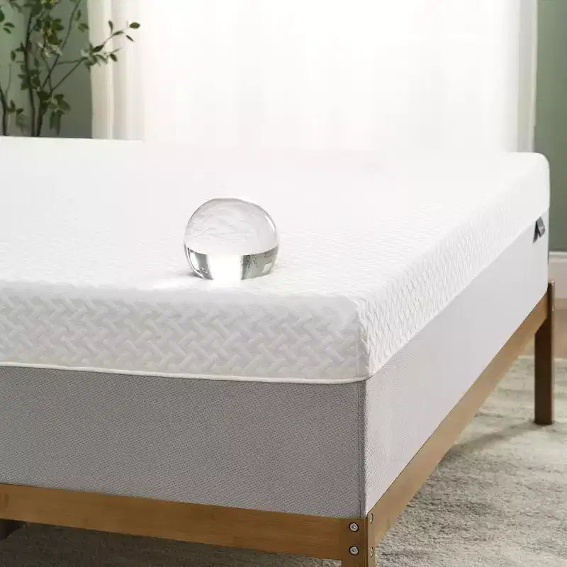 Zinus 10 Inch Green Tea Essential Memory Foam Mattress Queen, Medium Feel, Breathable Memory Foam, Certified Safe Foams & Fabric, Mattress in A Box