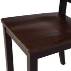 5 Pieces Dining Table Set for 4, Wood Rectangle Kitchen Table Set with 4 Chair, Farmhouse Dining Set for Kitchen
