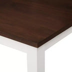 5 Pieces Dining Table Set for 4, Wood Rectangle Kitchen Table Set with 4 Chair, Farmhouse Dining Set for Kitchen