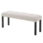 Faux Marble Dining Table Set for 6, 6 Pieces Rectangle Dining Table with 4 Upholstered Chairs & 1 Bench for Dining Room