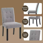 Faux Marble Dining Table Set for 6, 6 Pieces Rectangle Dining Table with 4 Upholstered Chairs & 1 Bench for Dining Room
