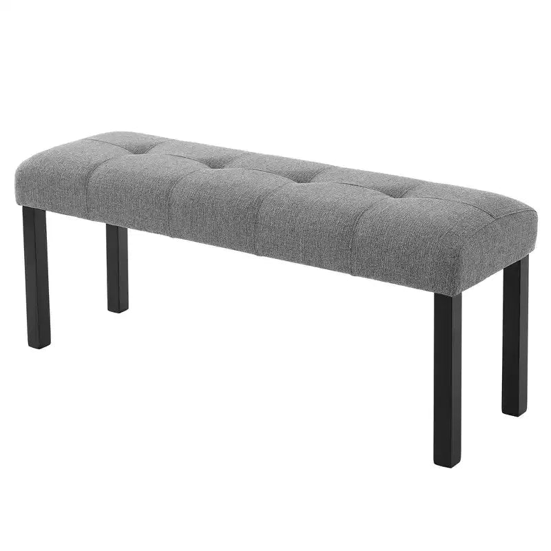 Faux Marble Dining Table Set for 6, 6 Pieces Rectangle Dining Table with 4 Upholstered Chairs & 1 Bench for Dining Room