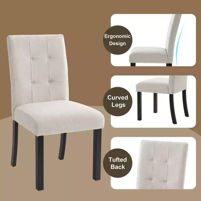 Faux Marble Dining Table Set for 6, 6 Pieces Rectangle Dining Table with 4 Upholstered Chairs & 1 Bench for Dining Room
