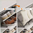 GarveeHome Shoe Cabinet with 6 Flip Drawers, Wooden Shoe Organizer Cabinet with Adjustable Shelf, Shoe Storage, Hidden Shoe Cabinet for Entryway