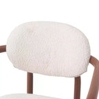 Christopher Knight Home Sumin Sedie da Pranzo Imbottite Moderne in Metallo con Schienale (Set di 2)