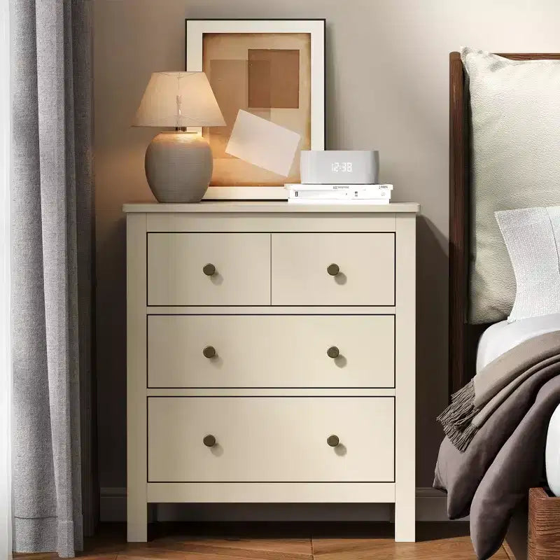 Modern Wood 3-Drawer Dresser for Bedroom