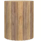 Doncaster 16 inch Wide Solid Mango Boho Contemporary End Table, Assembled