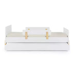 Fun Twin Bed with Safety Guardrails for Kids