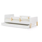 Fun Twin Bed with Safety Guardrails for Kids