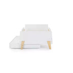 Fun Twin Bed with Safety Guardrails for Kids