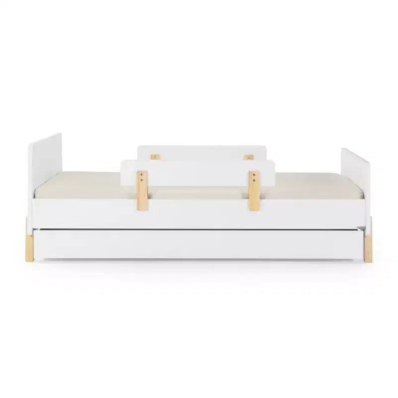 Fun Twin Bed with Safety Guardrails for Kids