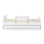 Fun Twin Bed with Safety Guardrails for Kids