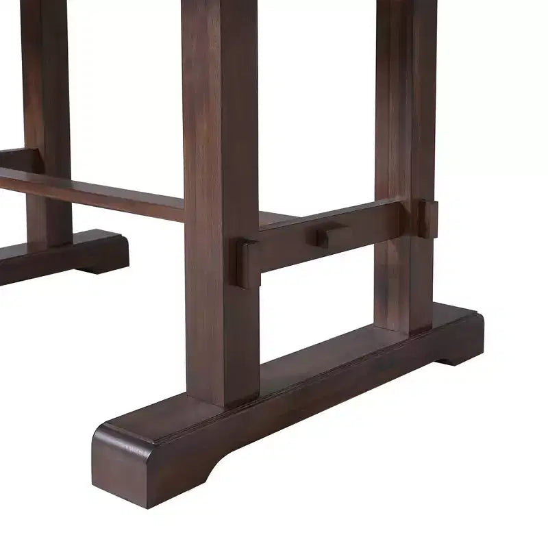 GDF Studio Vaughn, tavolo da pranzo allungabile da 152-198 cm con prolunga rimovibile, grande tavolo allungabile per 4-8 persone