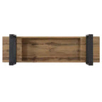 GDF Studio Sullivan Farmhouse 59 Wood Bench, Versatile Modern Shoe Bench