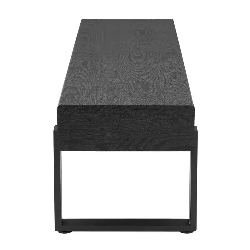 GDF Studio Sullivan Farmhouse 59 Wood Bench, Versatile Modern Shoe Bench