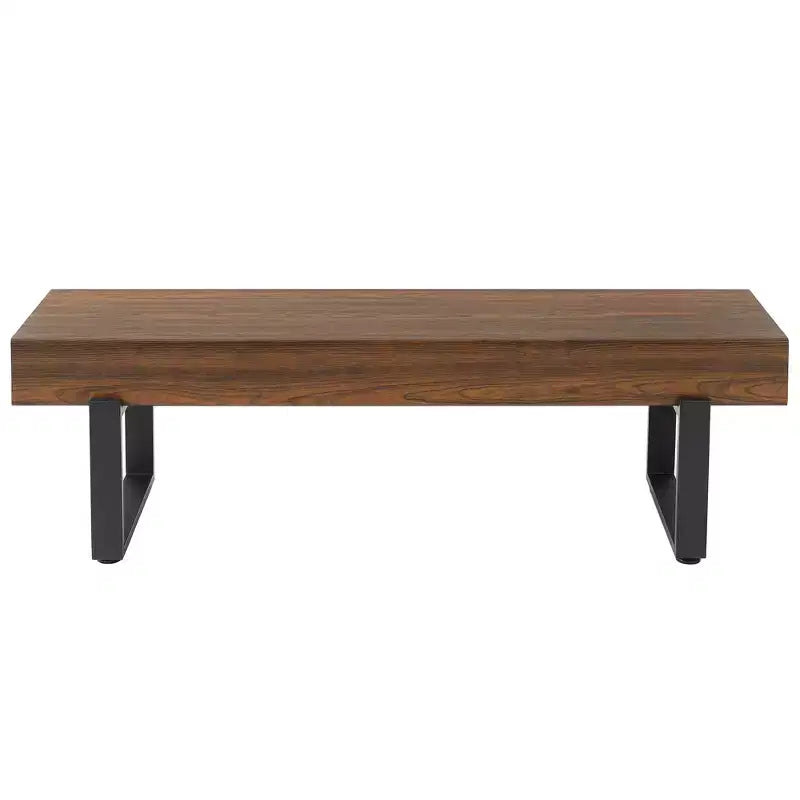 GDF Studio Sullivan Farmhouse 59 Wood Bench, Versatile Modern Shoe Bench