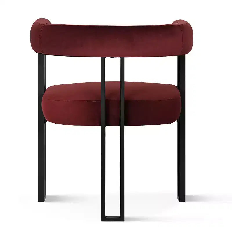Set tavolo da pranzo allungabile 47-83 per 8 persone, tavolo nero e 8 poltrone in velluto con eleganti gambe in metallo, ideale per riunioni-Panipeachy