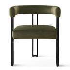 Set tavolo da pranzo allungabile 47-83 per 8 persone, tavolo nero e 8 poltrone in velluto con eleganti gambe in metallo, ideale per riunioni-Panipeachy