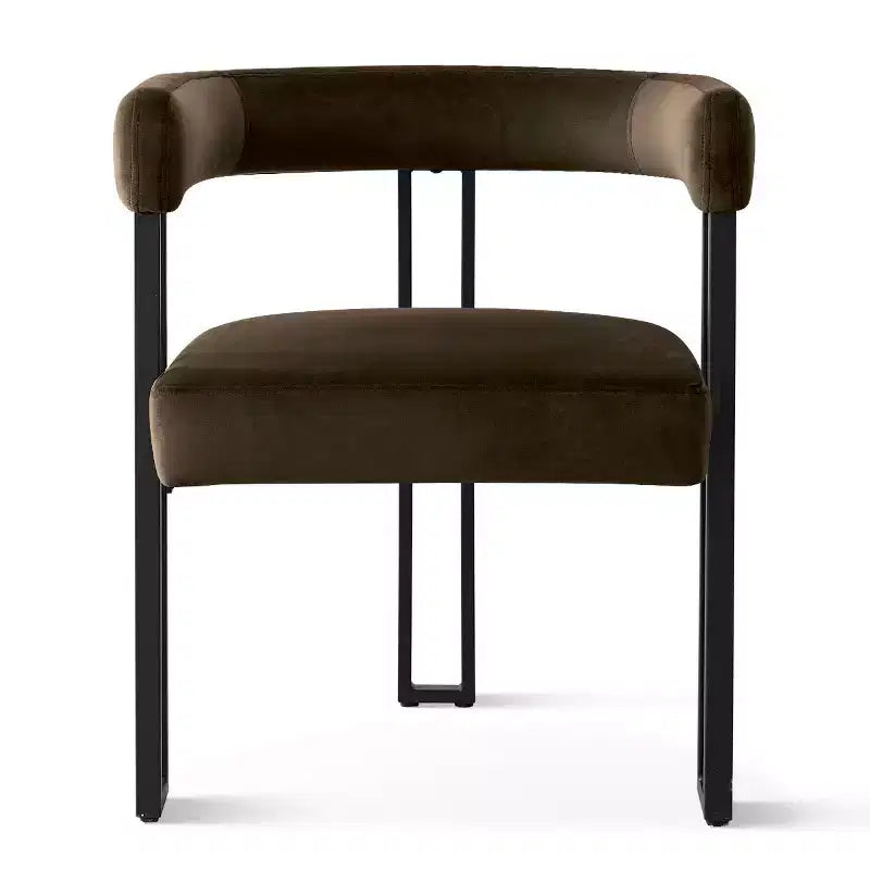 Set tavolo da pranzo allungabile 47-83 per 8 persone, tavolo nero e 8 poltrone in velluto con eleganti gambe in metallo, ideale per riunioni-Panipeachy