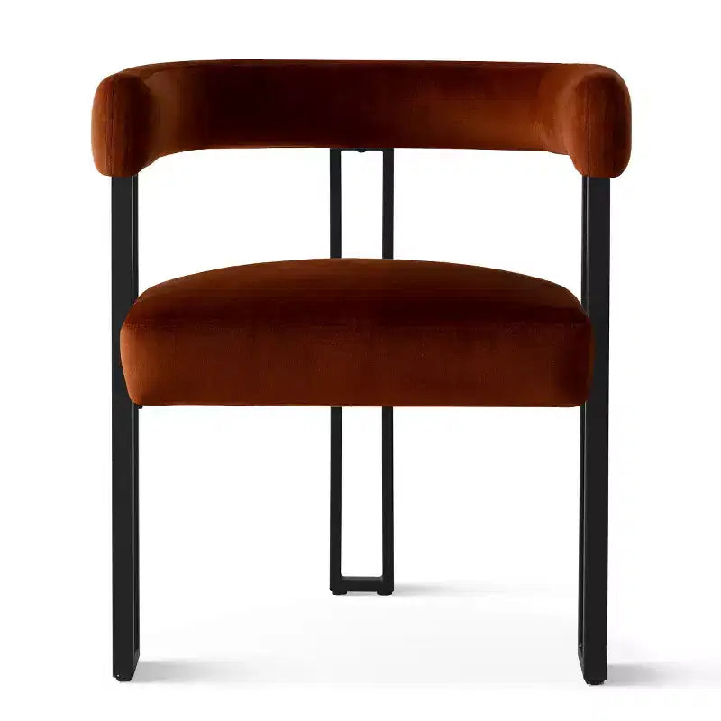 Set tavolo da pranzo allungabile 47-83 per 8 persone, tavolo nero e 8 poltrone in velluto con eleganti gambe in metallo, ideale per riunioni-Panipeachy