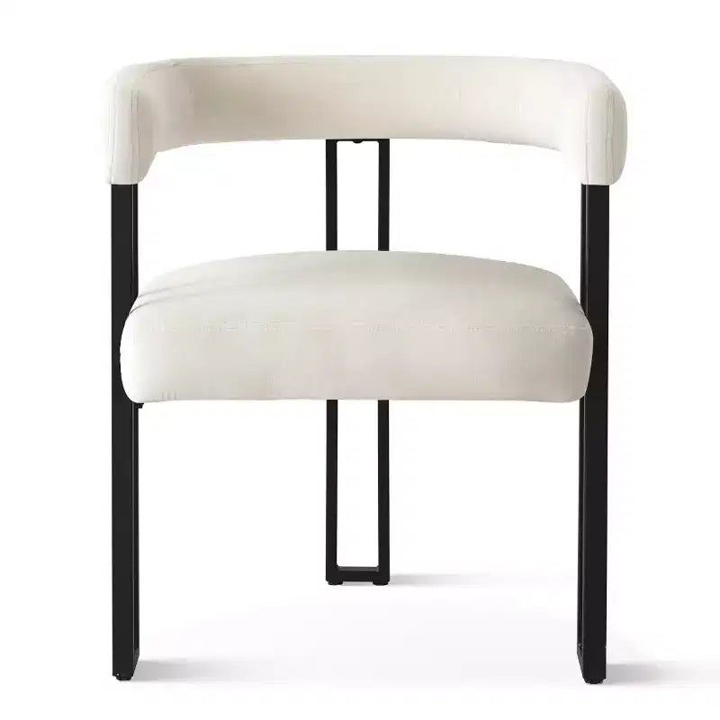 Set tavolo da pranzo allungabile 47-83 per 8 persone, tavolo nero e 8 poltrone in velluto con eleganti gambe in metallo, ideale per riunioni-Panipeachy