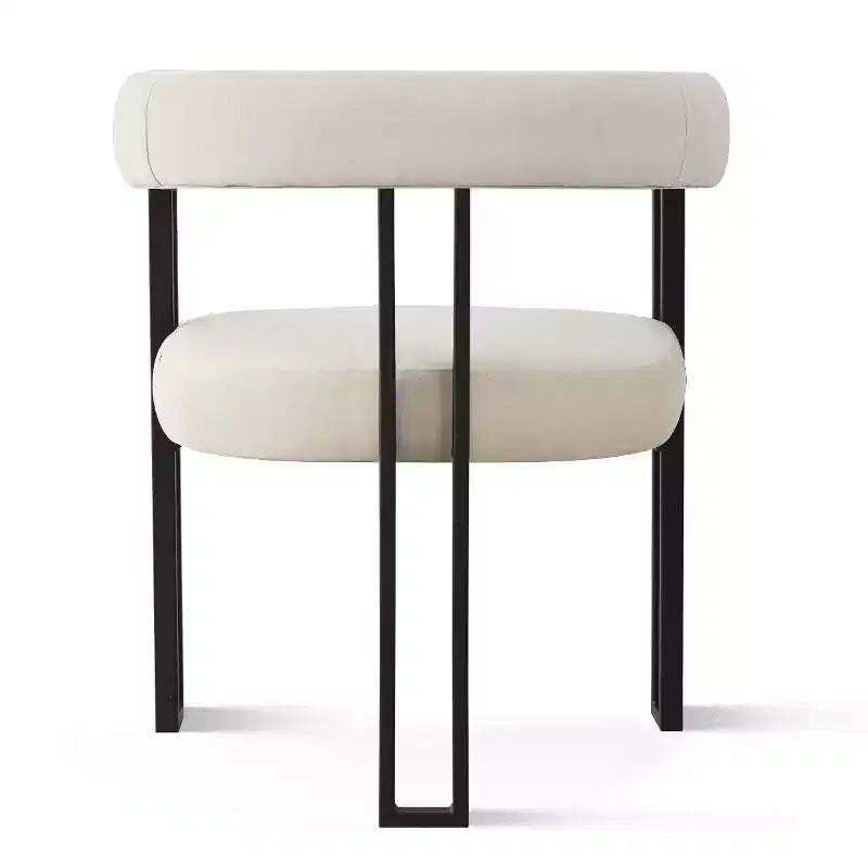 Set tavolo da pranzo allungabile 47-83 per 8 persone, tavolo nero e 8 poltrone in velluto con eleganti gambe in metallo, ideale per riunioni-Panipeachy
