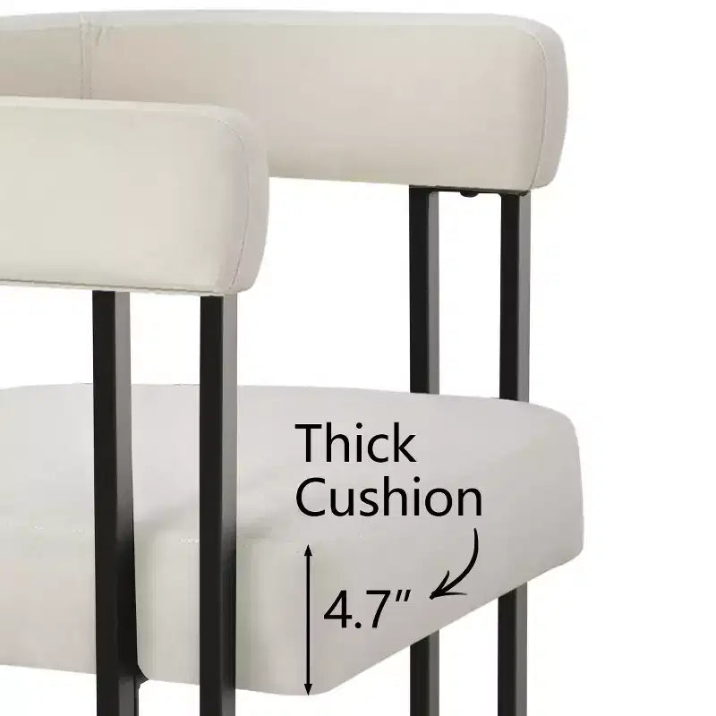 Set tavolo da pranzo allungabile 47-83 per 8 persone, tavolo nero e 8 poltrone in velluto con eleganti gambe in metallo, ideale per riunioni-Panipeachy