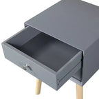Comodino Moderno a Due Cassetti Elvion GDFStudio