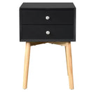Comodino Moderno a Due Cassetti Elvion GDFStudio