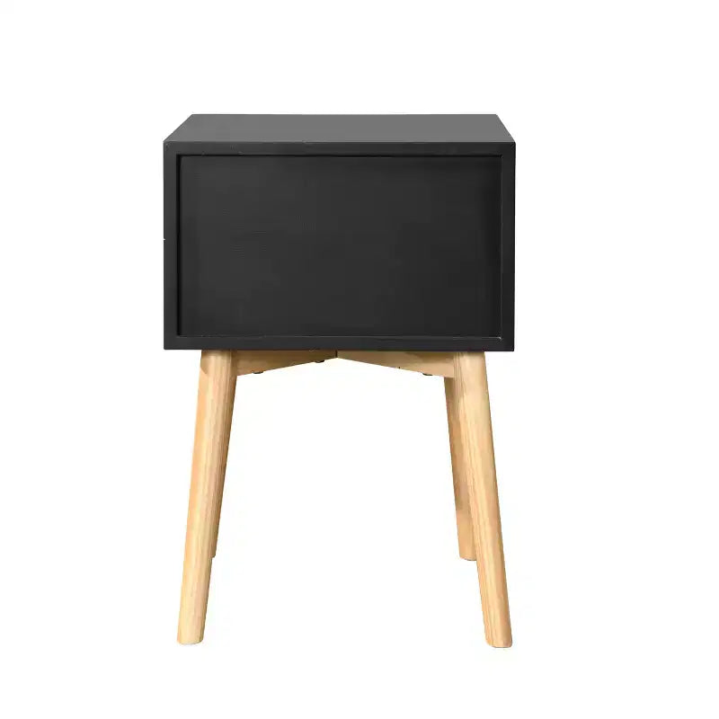 Comodino Moderno a Due Cassetti Elvion GDFStudio