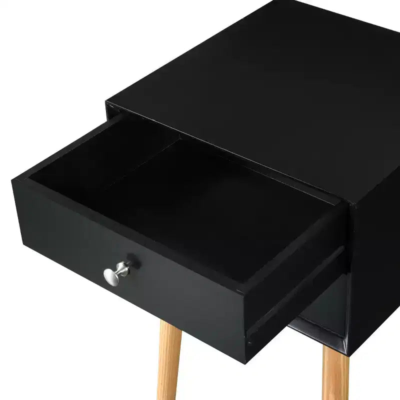 Comodino Moderno a Due Cassetti Elvion GDFStudio