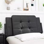 vidaXL Headboard Cushion Hanging Upholstered Pillow Back Bedroom Faux Leather