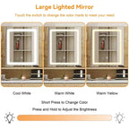 Makeup Vanity Desk With Mirror And Lights, 31.4 Dressing Table With Power Outlet And Storage Stool