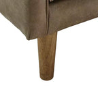 Manchester Oxford Leather Accent Chair - Tan - iNSPIRE Q