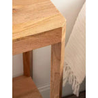 Kate and Laurel Talcott Wood Console Table, 36x14x33, Natural